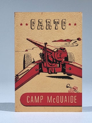 Item #1021 CARTC Camp McQuaide. U. S. Army Coast Artillery, Brig. Gen. C. D. Y. Ostrom