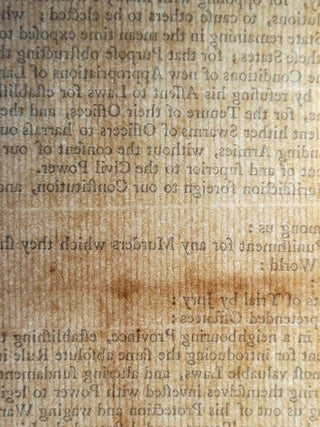 In Congress, July 4, 1776. A Declaration By the Representatives of the United States of America, in General Congress Assembled