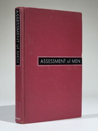 Item #1049 Assessment of Men: Selection of Personnel for the Office of Strategic Services. OSS...