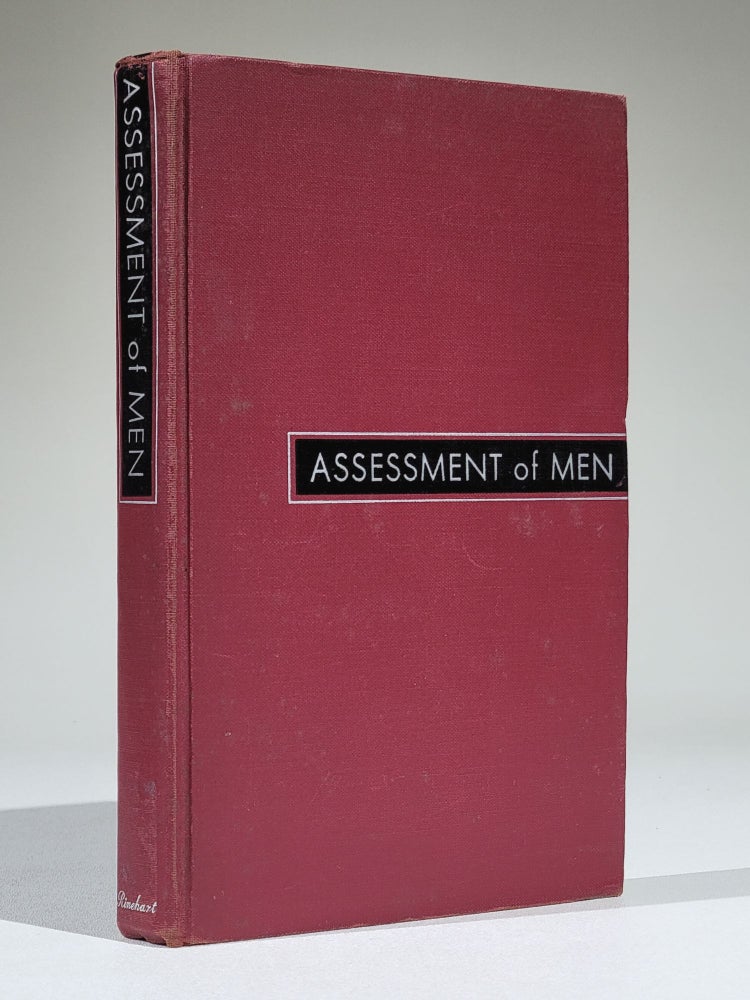 Item #1049 Assessment of Men: Selection of Personnel for the Office of Strategic Services. OSS Assessment Staff.