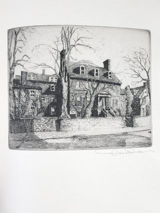 Colonial and Historic Homes of Maryland, One Hundred Original Etchings