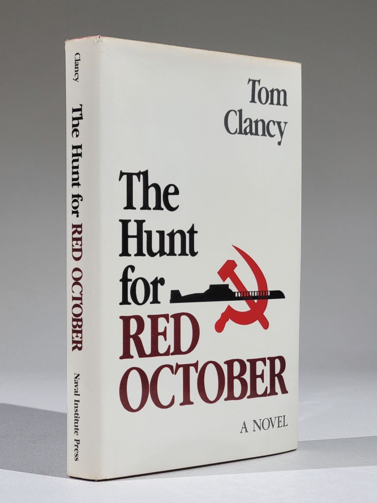 Item #1058 The Hunt for Red October (Signed). Tom Clancy.