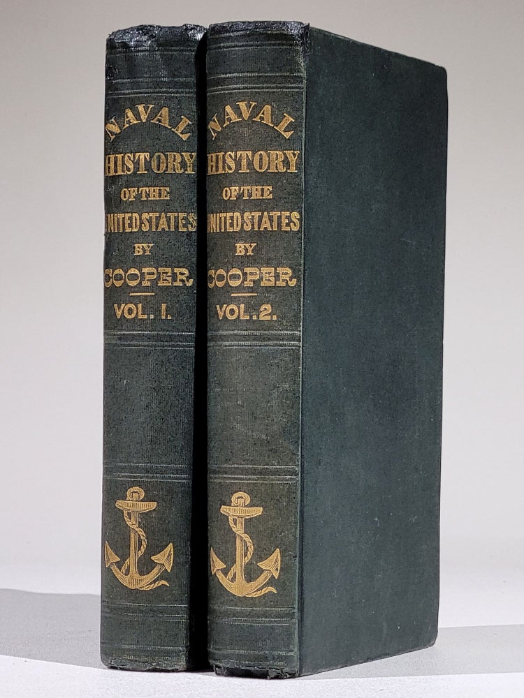 Item #1059 The History of the Navy of the United States of America. Fenimore Cooper, ames.