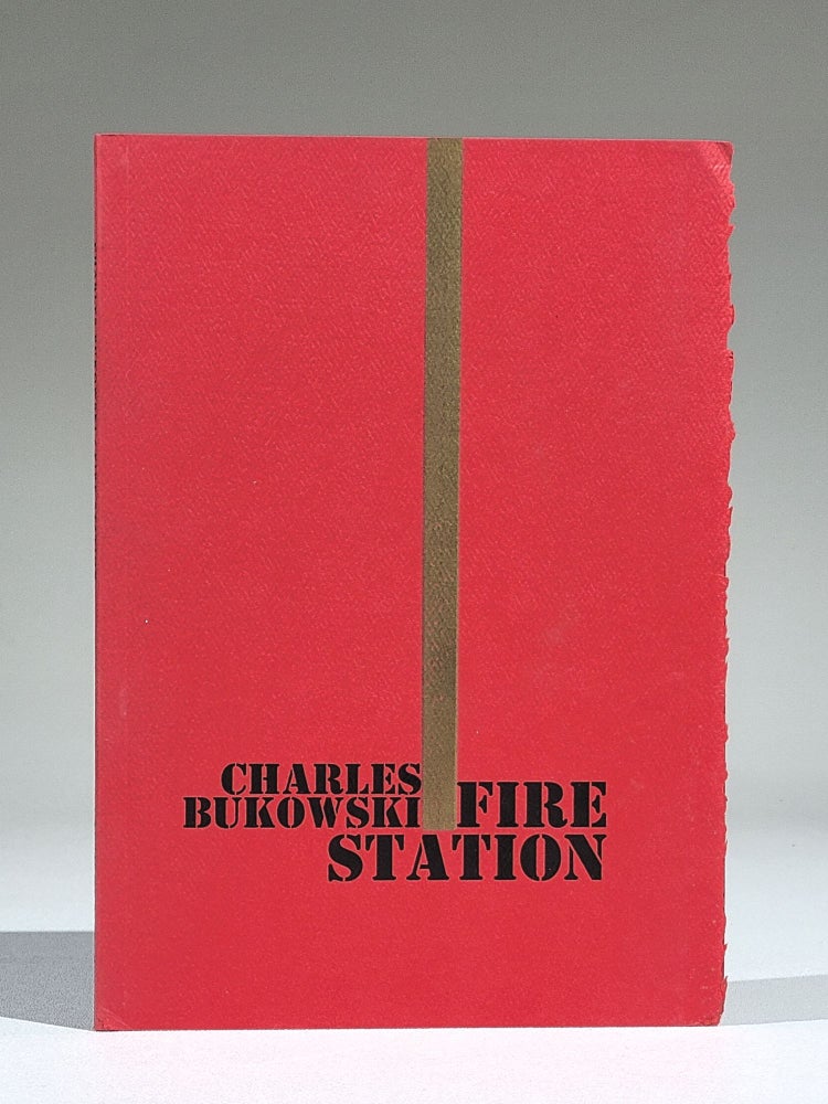 Item #1062 Fire Station (Signed). Charles Bukowski.