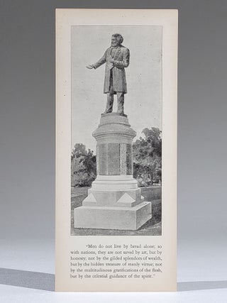 Item #1065 Souvenir of the Unveiling of the Rochester, New York Monument to Frederick Douglass....