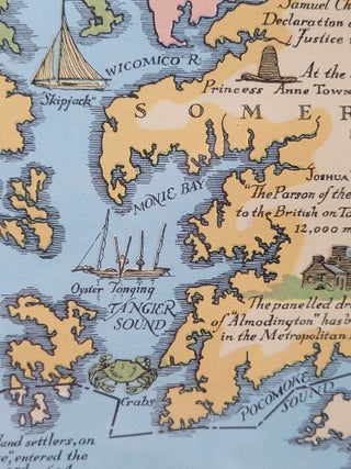 An Historical and Literary Map of the Old Line State of Maryland, Showing Forth Diverse Curious and Notable Facts Relating to Scenes, Incidents and Persons Worthy to be Recalled on the State's Three Hundredth Anniversary