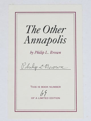 The Other Annapolis 1900-1950