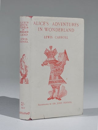Item #1108 Alice's Adventures in Wonderland (Richard Adams' copy). Lewis Carroll, Charles Dodgson