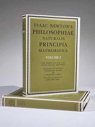 Item #1114 Philosophiae Naturalis Principia Mathematica. Isaac Newton, Alexandre Koyré, I....
