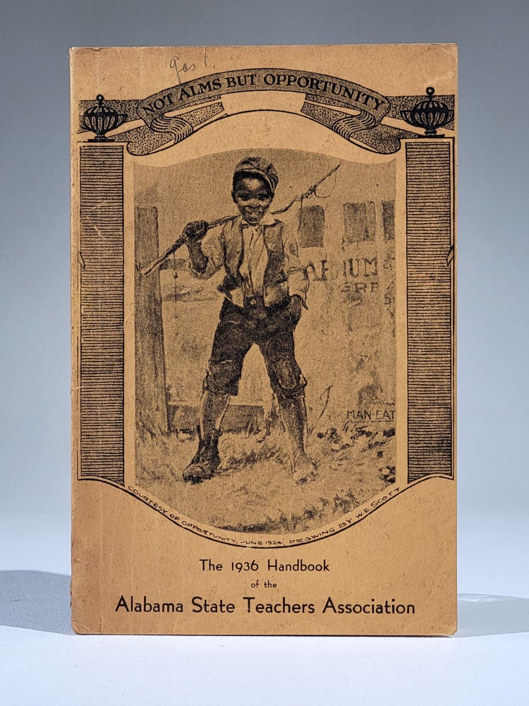 Item #1116 The 1936 Handbook of The Alabama State Teachers Association. . Councill Trenholm, arper.