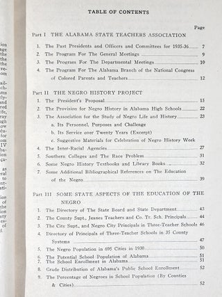 The 1936 Handbook of The Alabama State Teachers Association