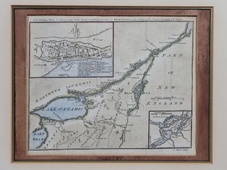 Item #1133 A Particular Map to Illustrate General Amherst's Expedition to Montreal; with a Plan...