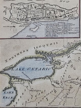 A Particular Map to Illustrate General Amherst's Expedition to Montreal; with a Plan of the Town & Draught of ye Island
