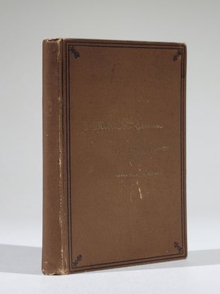A Military Genius. Life of Anna Ella Carroll, of Maryland, ("The great unrecognized member of Lincoln's Cabinet,") Compiled from Family Records and Congressional Documents