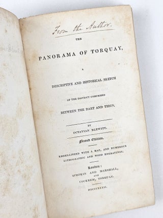 The Panorama of Torquay, a Descriptive and Historical Sketch of the District Comprised between the Dart and Teign