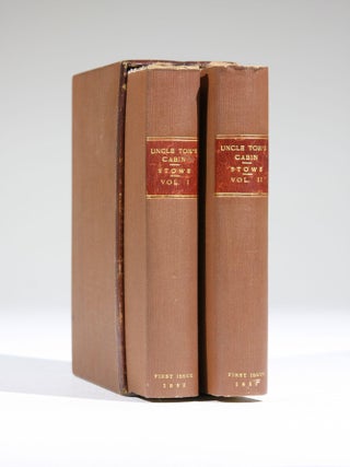 Item #11519 Uncle Tom's Cabin; Or, Life Among the Lowly (Signed notice laid in). Harriet Beecher...