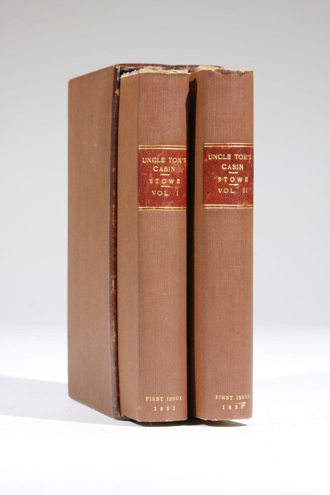Item #11519 Uncle Tom's Cabin; Or, Life Among the Lowly (Signed notice laid in). Harriet Beecher Stowe.