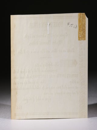 Yorktown Scrip, for Shares in Privateer During the War of 1812