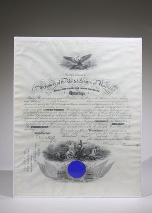 Item #11583 Signed Naval Commission. Theodore Roosevelt