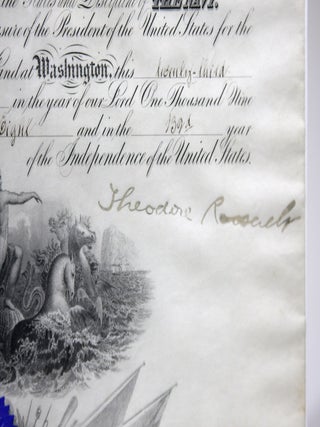 Signed Naval Commission