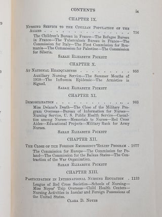 History of American Red Cross Nursing