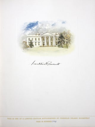 The Democratic Book 1936 (Signed by FDR)