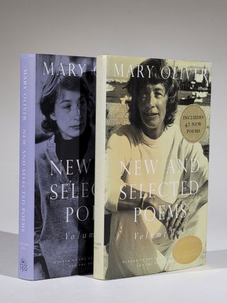 Item #1162 New and Selected Poems Volumes One and Two (Signed). Mary Oliver