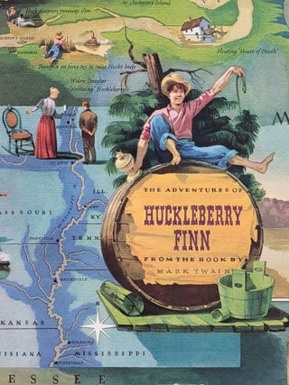 Item #1165 The Adventures of Huckleberry Finn from the Book by Mark Twain. Everett Henry, Edward