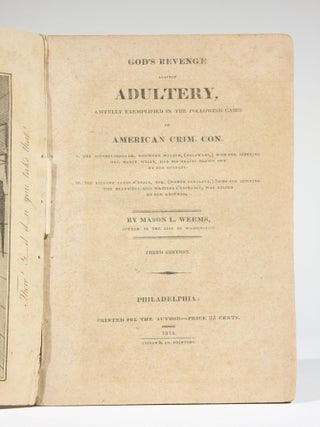 Item #11661 God's Revenge Against Adultery, Awfully Exemplified in the Following Cases of...