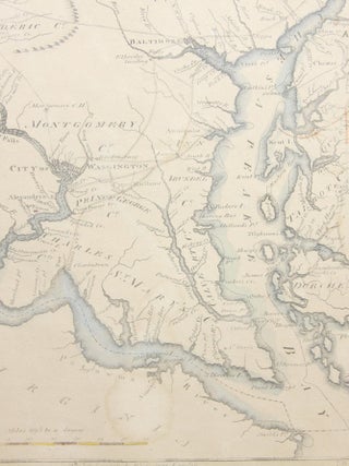 Item #11663 The State of Maryland, from the Best Authorities. Samuel Lewis