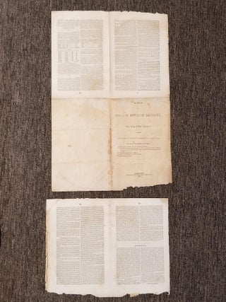 Speech of Hon. S. W. Downs, of Louisiana, on the War with Mexico. Delivered in the Senate of the United States, Monday, January 31, 1848
