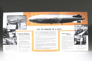 Now..Fly to Europe! Via Airship "Hindenburg" and American Airlines Inc.