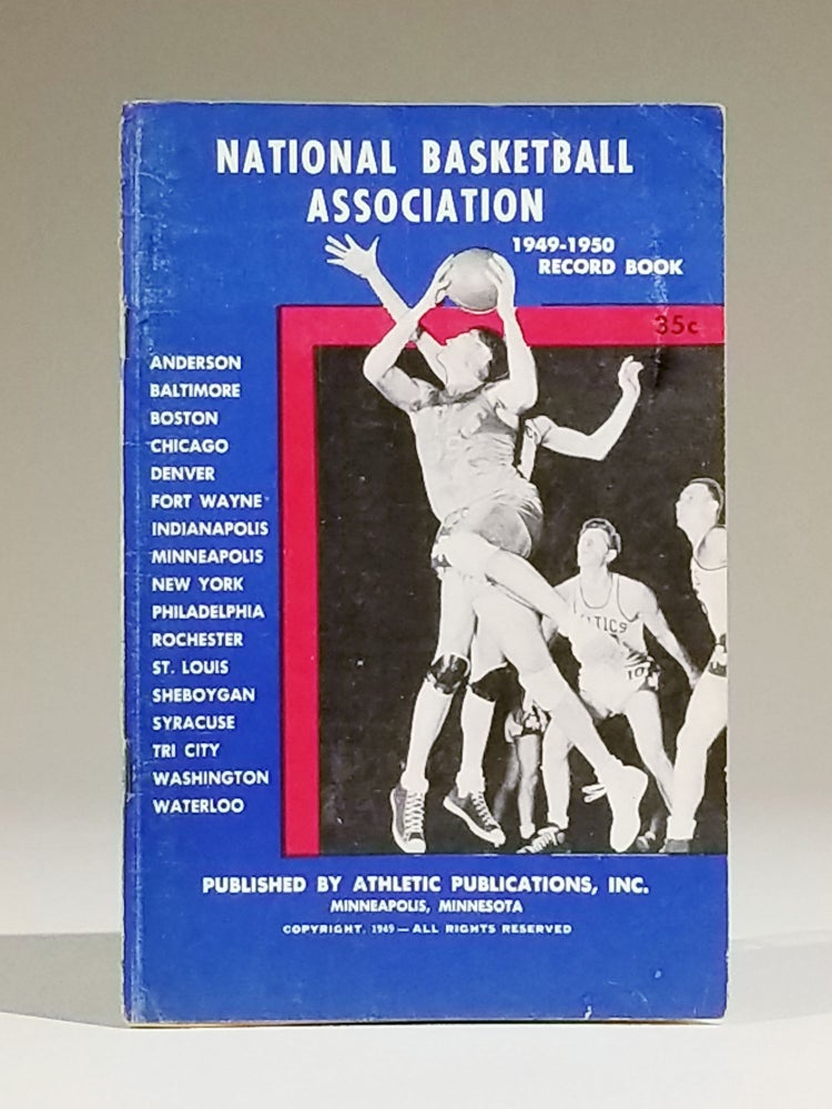 Item #11690 National Basketball Association 1949-1950 Record Book. National Basketball Association.