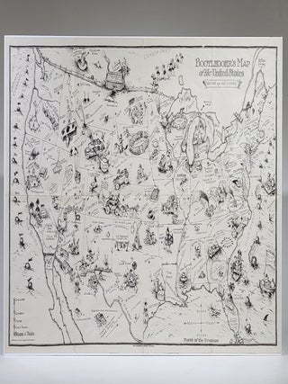 Bootlegger's Map of the United States