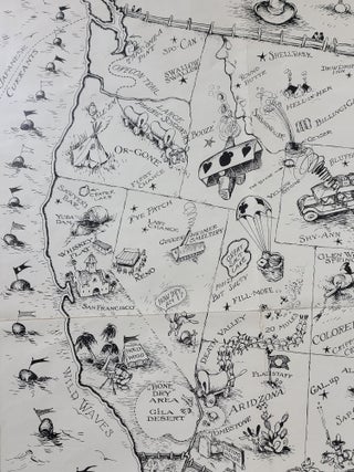 Bootlegger's Map of the United States
