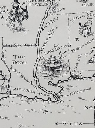 Bootlegger's Map of the United States