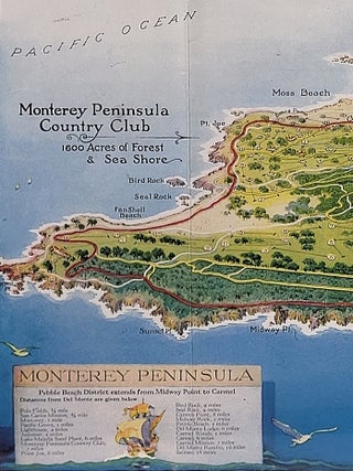 Item #1193 Monterey Peninsula & Hotel Del Monte, Del Monte, California. California, W. H. Bull