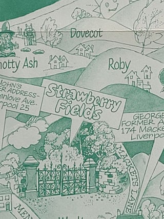 Beatles Map: John, Paul, George, Ringo