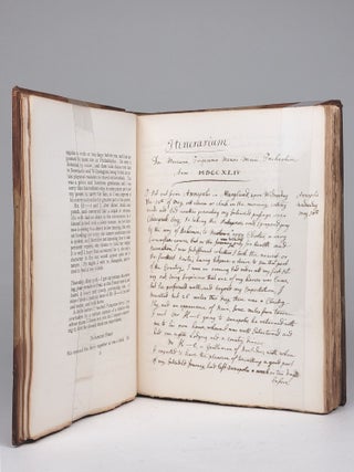 Hamilton's Itinerarium, Being a Narrative of a Journey from Annapolis, Maryland through Delaware, Pennsylvania, New York, New Jersey, Connecticut, Rhode Island, Massachusetts and New Hampshire from May to September, 1744