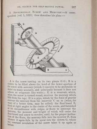 Item #1213 Perpetuum Mobile; or, Search for Self-Motive Power During the 17th, 18th, and 19th...