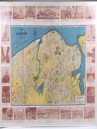 Plano de La Habana y Marianao a Colores