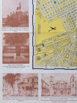 Plano de La Habana y Marianao a Colores