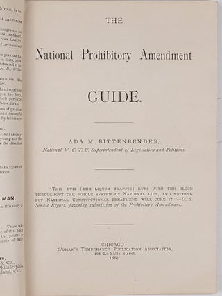 The National Prohibitory Amendment Guide