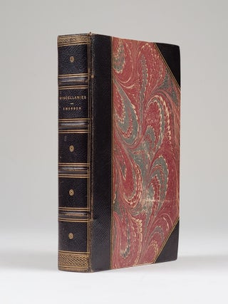 Item #1254 Miscellanies; Embracing Nature, Addresses, and Lectures. Emerson, alph, aldo