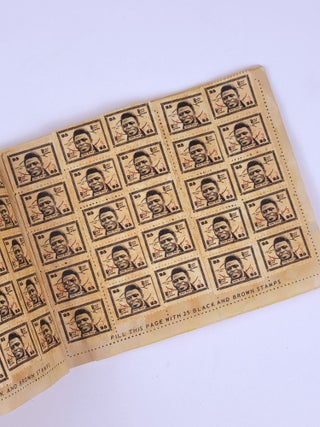 Black and Brown Stamp Album