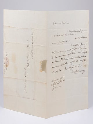 Holograph Letter to James Vaux, Regarding a Lease