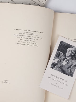 Thomas Hardy, Novelist or Poet?