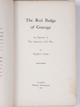 The Red Badge of Courage: An Episode of the American Civil War