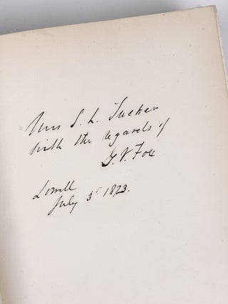 Narrative of the Mission to Russia, in 1866, of the Hon. Gustavus Vasa Fox, Assistant-Secretary of the Navy. From the Journal and Notes of J. F. Loubat