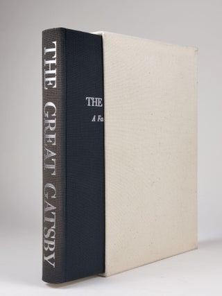 Item #1307 The Great Gatsby: A Facsimile of the Manuscript. . Scott Fitzgerald, Edited, Matthew...